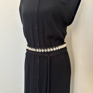 Minimalist boho vintage seashell belt